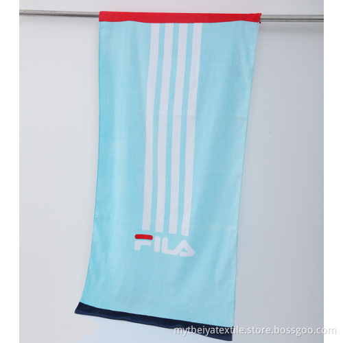 Factory Price Digital Printed Microfiber Custom Logo beach Towel